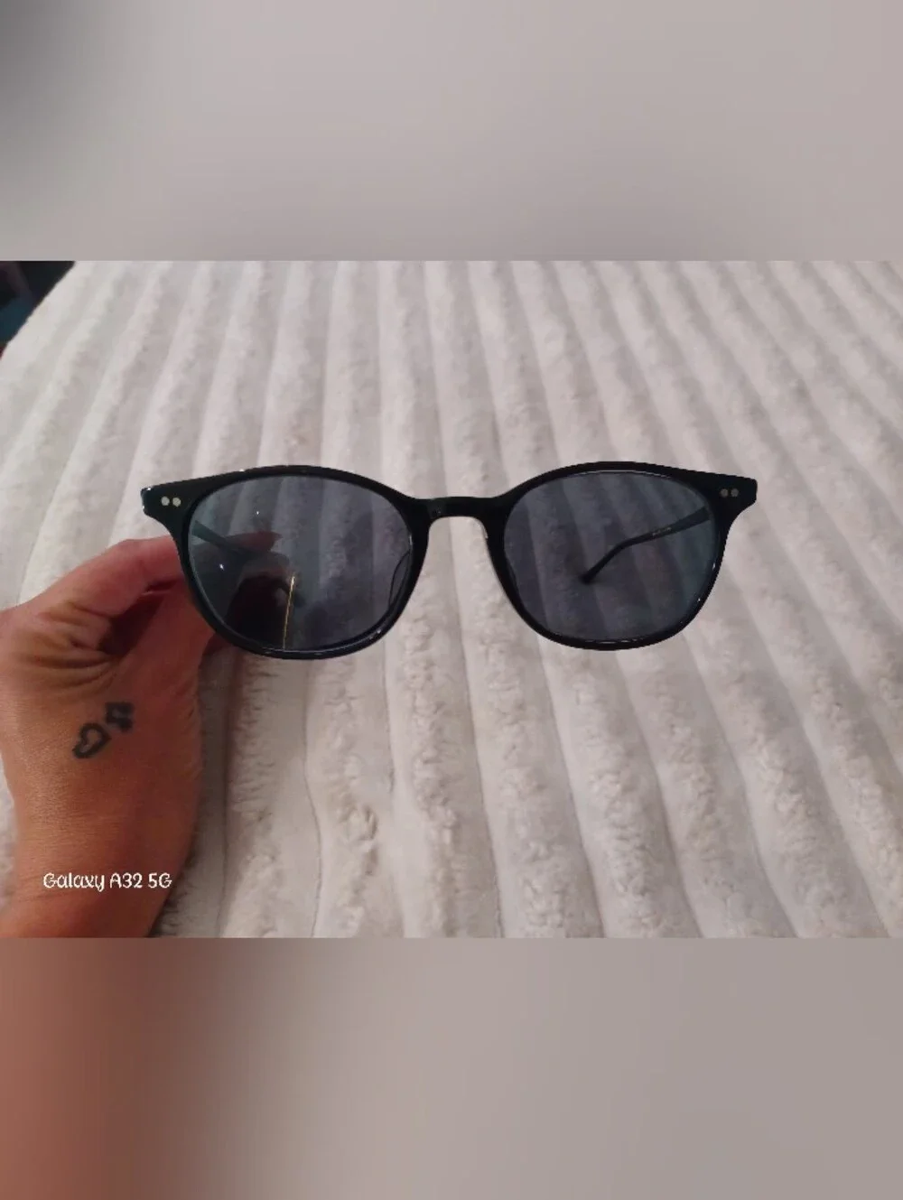 VASUMA EYEWEAR ELAPHE EJP10 Rectangle Sunglasses Black/Gray Cat.3 49-19-145